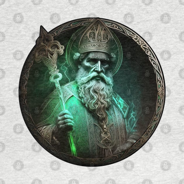 Saint Patrick for Saint Patrick's Day by MaxDeSanje 